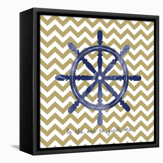 Ship Wheel 2-Erin Clark-Framed Premier Image Canvas