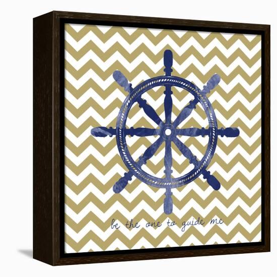 Ship Wheel 2-Erin Clark-Framed Premier Image Canvas