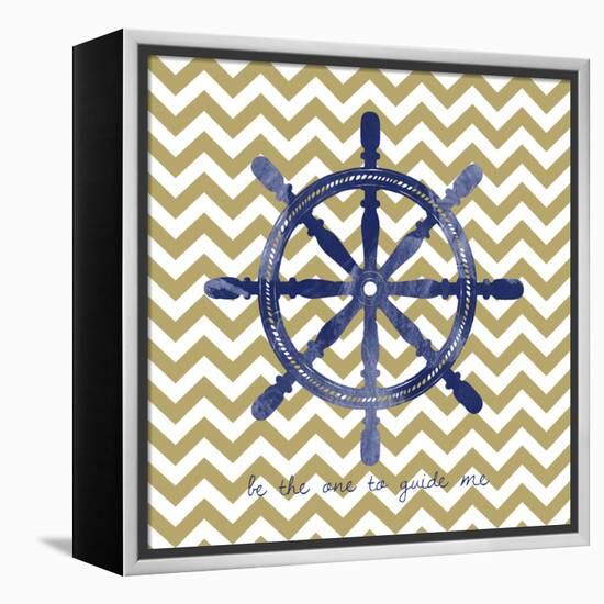 Ship Wheel 2-Erin Clark-Framed Premier Image Canvas