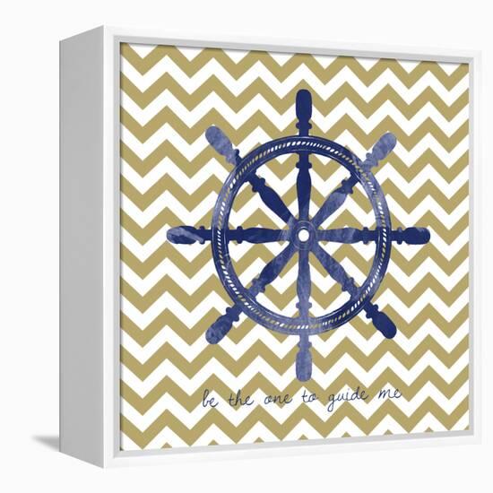 Ship Wheel 2-Erin Clark-Framed Premier Image Canvas