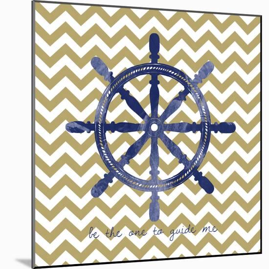 Ship Wheel 2-Erin Clark-Mounted Giclee Print