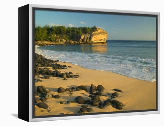 Ship Wreck Beach, Kauai, Hawaii, USA-Terry Eggers-Framed Premier Image Canvas