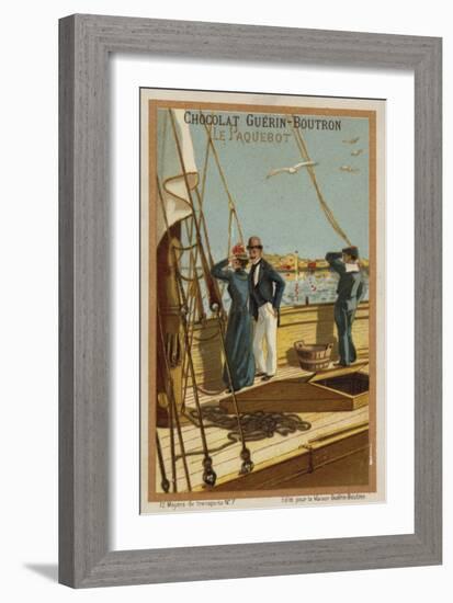 Ship-null-Framed Giclee Print