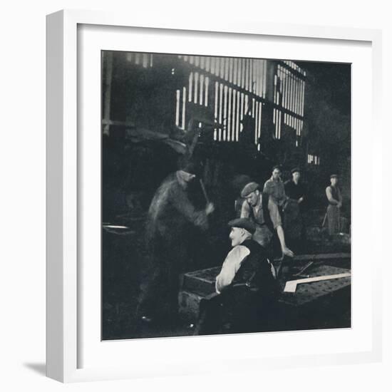 'Shipbuilding scene', 1941-Cecil Beaton-Framed Photographic Print