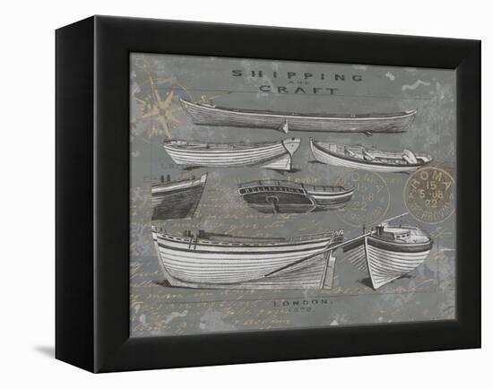 Shipping and Craft I-Oliver Jeffries-Framed Stretched Canvas