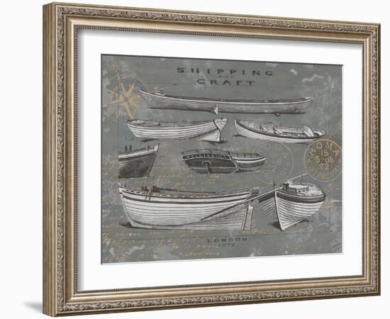 Shipping and Craft I-Oliver Jeffries-Framed Art Print