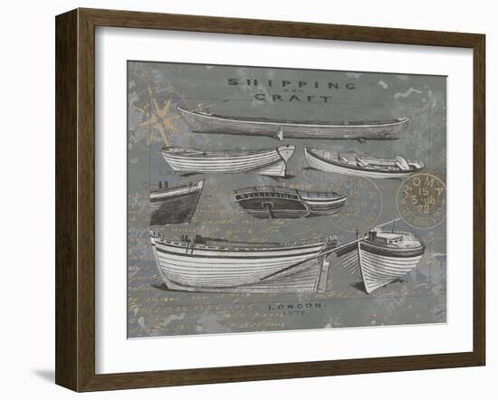 Shipping and Craft I-Oliver Jeffries-Framed Art Print