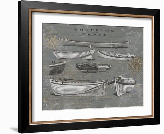 Shipping and Craft I-Oliver Jeffries-Framed Art Print
