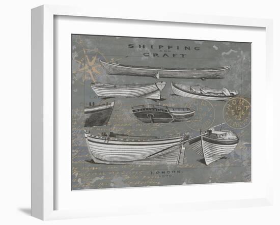 Shipping and Craft I-Oliver Jeffries-Framed Art Print