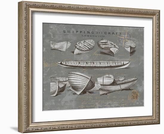 Shipping and Craft II-Oliver Jeffries-Framed Art Print