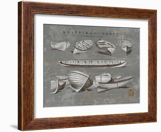 Shipping and Craft II-Oliver Jeffries-Framed Art Print
