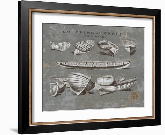 Shipping and Craft II-Oliver Jeffries-Framed Art Print