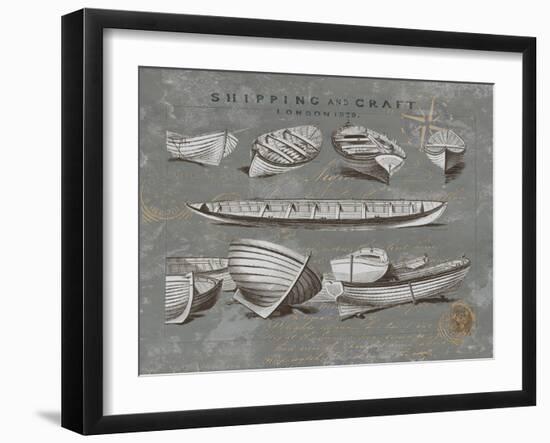 Shipping and Craft II-Oliver Jeffries-Framed Art Print