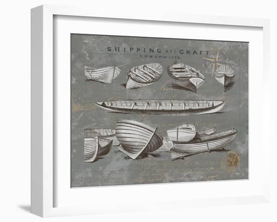 Shipping and Craft II-Oliver Jeffries-Framed Art Print