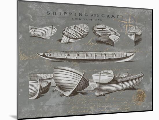 Shipping and Craft II-Oliver Jeffries-Mounted Art Print