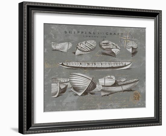Shipping and Craft II-Oliver Jeffries-Framed Art Print