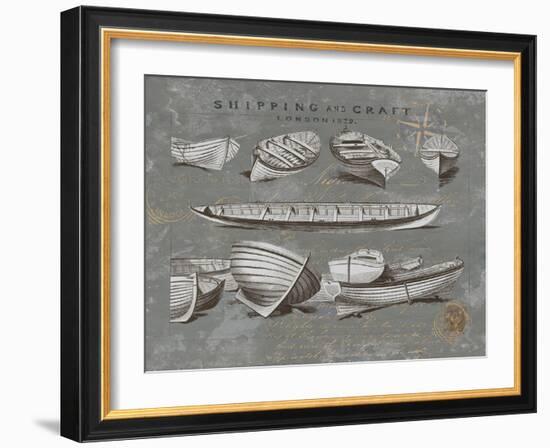 Shipping and Craft II-Oliver Jeffries-Framed Art Print