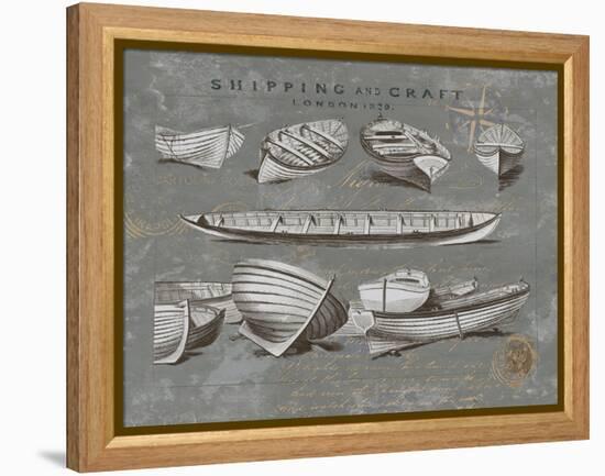 Shipping and Craft II-Oliver Jeffries-Framed Stretched Canvas