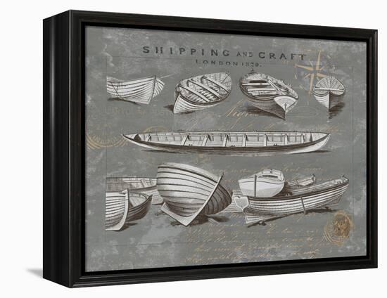 Shipping and Craft II-Oliver Jeffries-Framed Stretched Canvas