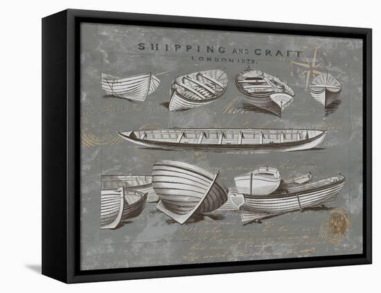 Shipping and Craft II-Oliver Jeffries-Framed Stretched Canvas