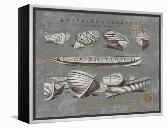 Shipping and Craft II-Oliver Jeffries-Framed Stretched Canvas