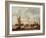 Shipping at Anchor-Abraham Storck-Framed Giclee Print