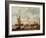 Shipping at Anchor-Abraham Storck-Framed Giclee Print