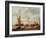 Shipping at Anchor-Abraham Storck-Framed Giclee Print