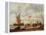 Shipping at Anchor-Abraham Storck-Framed Premier Image Canvas