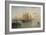 Shipping Below Hull, Evening-Arthur J. Meadows-Framed Giclee Print