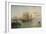 Shipping Below Hull, Evening-Arthur J. Meadows-Framed Giclee Print