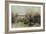 Shipping by Tower Bridge, London, England-Charles Dixon-Framed Giclee Print