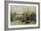 Shipping by Tower Bridge, London, England-Charles Dixon-Framed Giclee Print