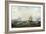 Shipping in the Straits of Gibraltar, 1875-Wilhelm Melbye-Framed Giclee Print