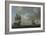 Shipping Off the South Coast of England-Charles Brooking-Framed Giclee Print