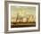 Shipping on the Ij at Amsterdam Harbour-Abraham Storck-Framed Giclee Print