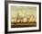 Shipping on the Ij at Amsterdam Harbour-Abraham Storck-Framed Giclee Print