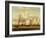 Shipping on the Ij at Amsterdam Harbour-Abraham Storck-Framed Giclee Print