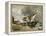 Shipping on the Orwell, near Ipswich (Oil on Canvas, 1806-1809)-John Constable-Framed Premier Image Canvas