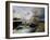 Shipping Vessels in Helsingor Harbour-Thorolf Frederik Pedersen-Framed Giclee Print