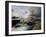 Shipping Vessels in Helsingor Harbour-Thorolf Frederik Pedersen-Framed Giclee Print