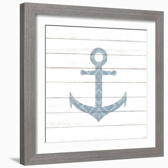 Ships Anchor-Kimberly Allen-Framed Art Print