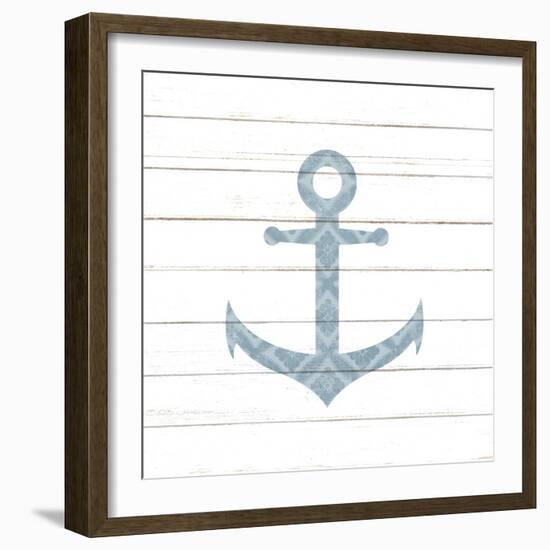 Ships Anchor-Kimberly Allen-Framed Art Print