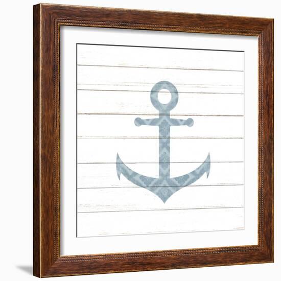 Ships Anchor-Kimberly Allen-Framed Art Print