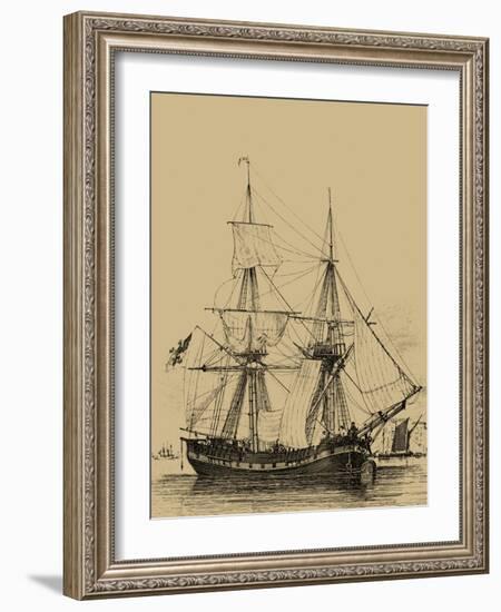 Ships and Sails IV-Vision Studio-Framed Art Print