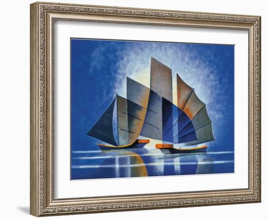 Ships I-Louis Toffoli-Framed Art Print