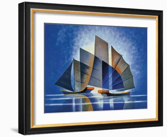 Ships I-Louis Toffoli-Framed Art Print