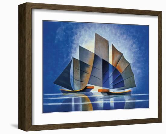 Ships I-Louis Toffoli-Framed Art Print