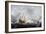 Ships in a Storm on a Rocky Coast, 1614-8-Jan Porcellis-Framed Giclee Print