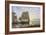 Ships in the Harbor-Jack Wemp-Framed Giclee Print